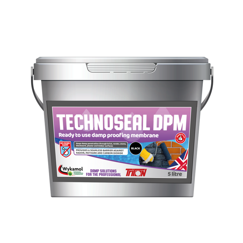 TECHNOSEAL DPM BLACK 5 LITRES